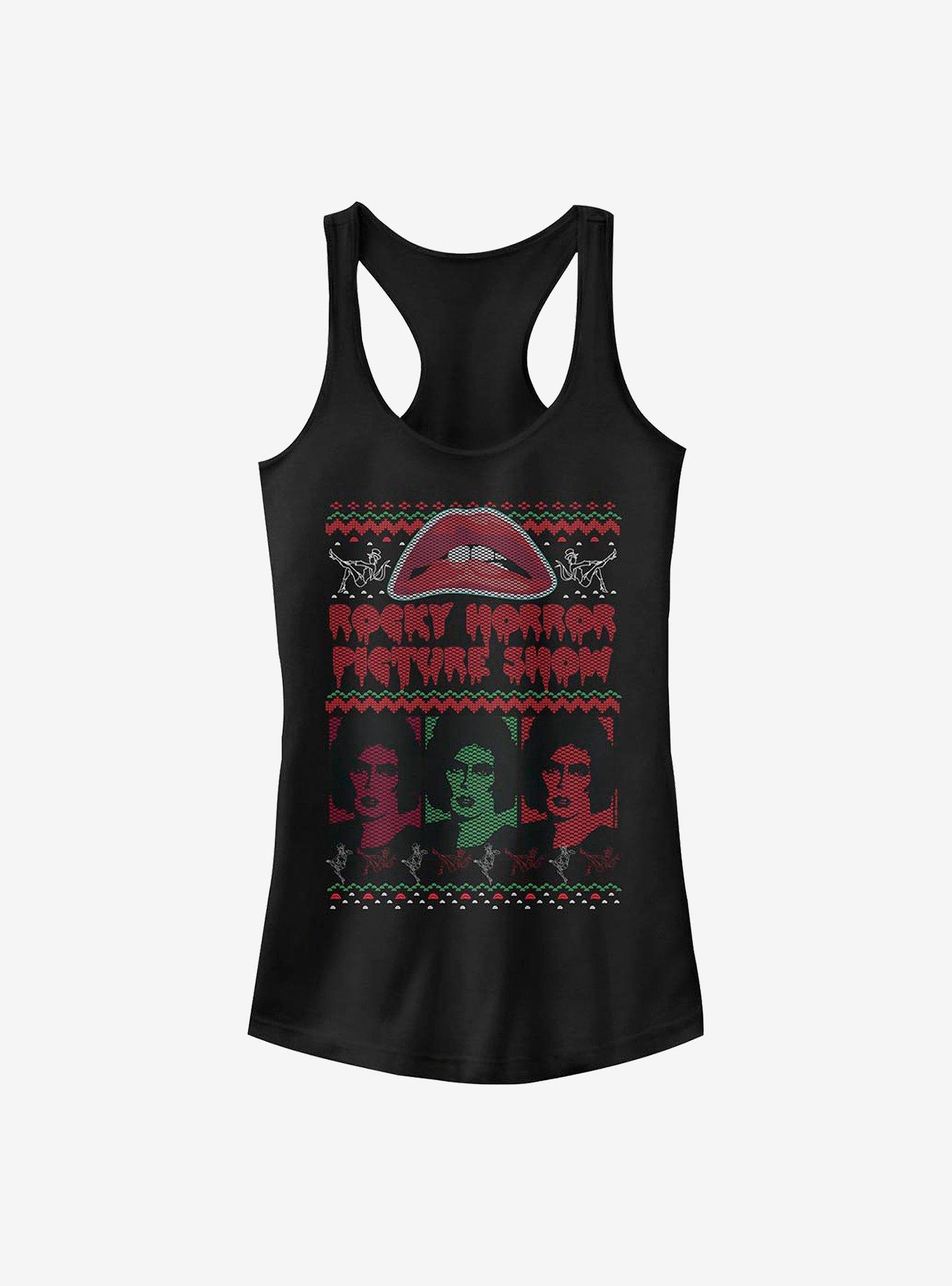 Rocky Horror Picture Show Ugly Christmas Girls Tank