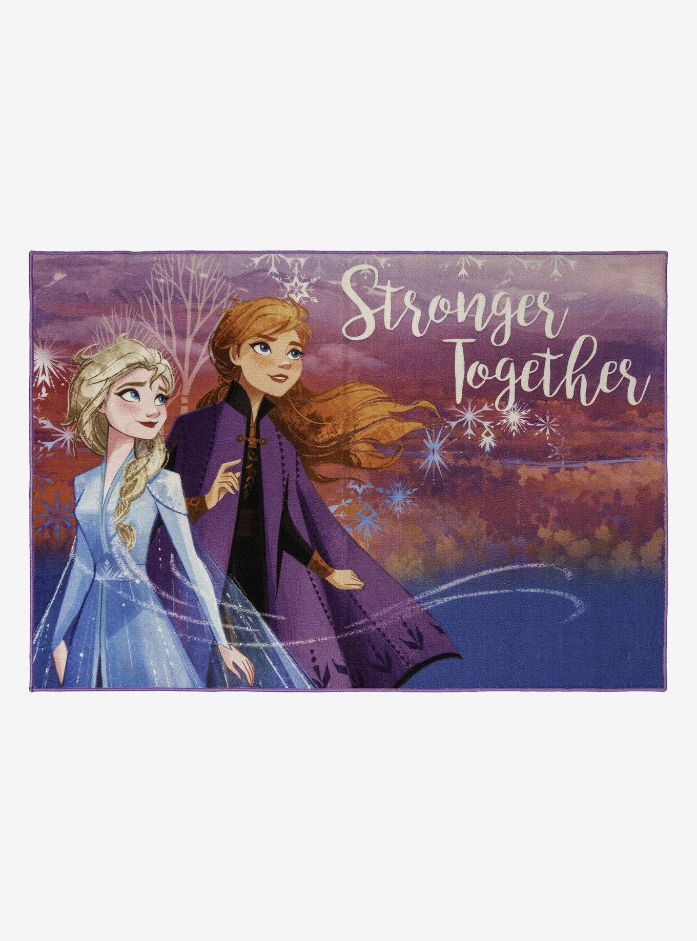 Disney Frozen Stronger Together Rug, , hi-res