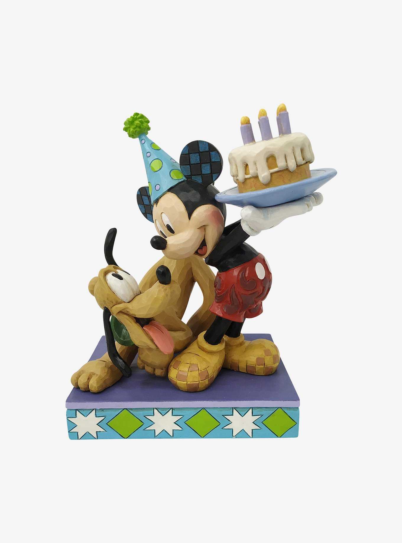 Disney Mickey Mouse and Pluto Birthday Figure, , hi-res