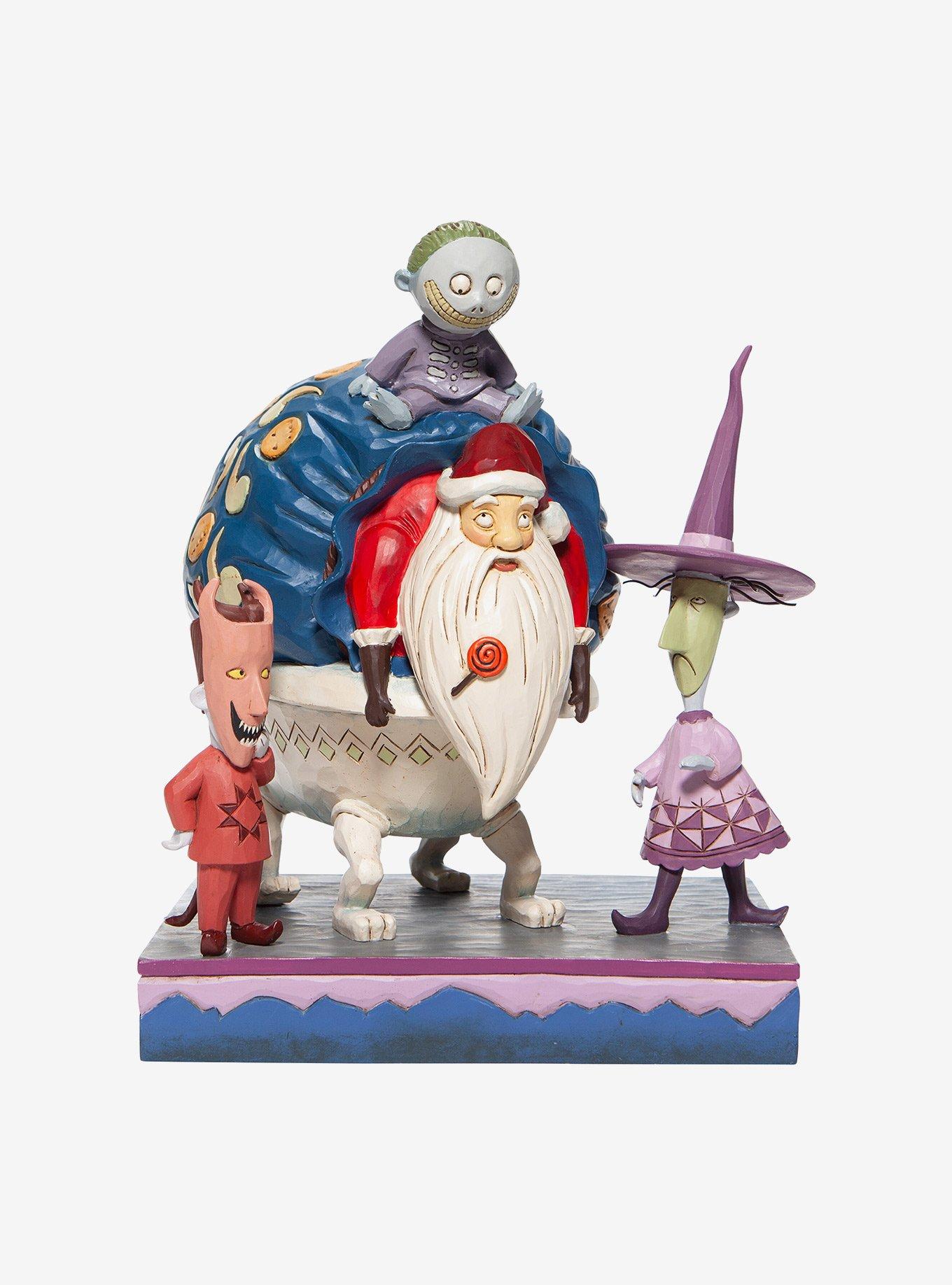 The Nightmare Before Christmas Lock, Shock and Barrel with Santa Figure, , hi-res