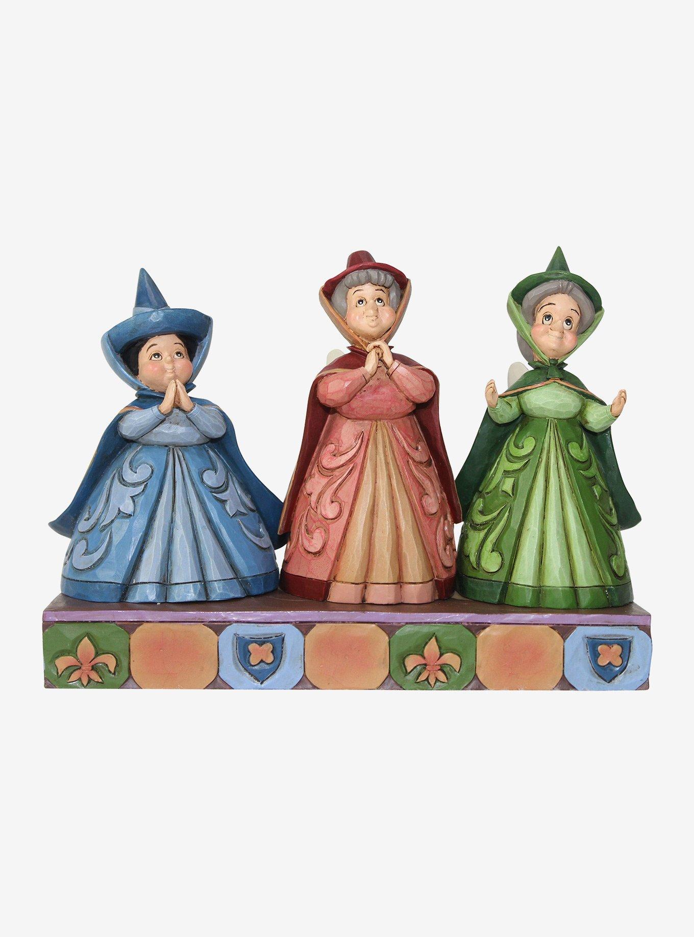 Disney Sleeping Beauty Three Fairies Figure, , hi-res