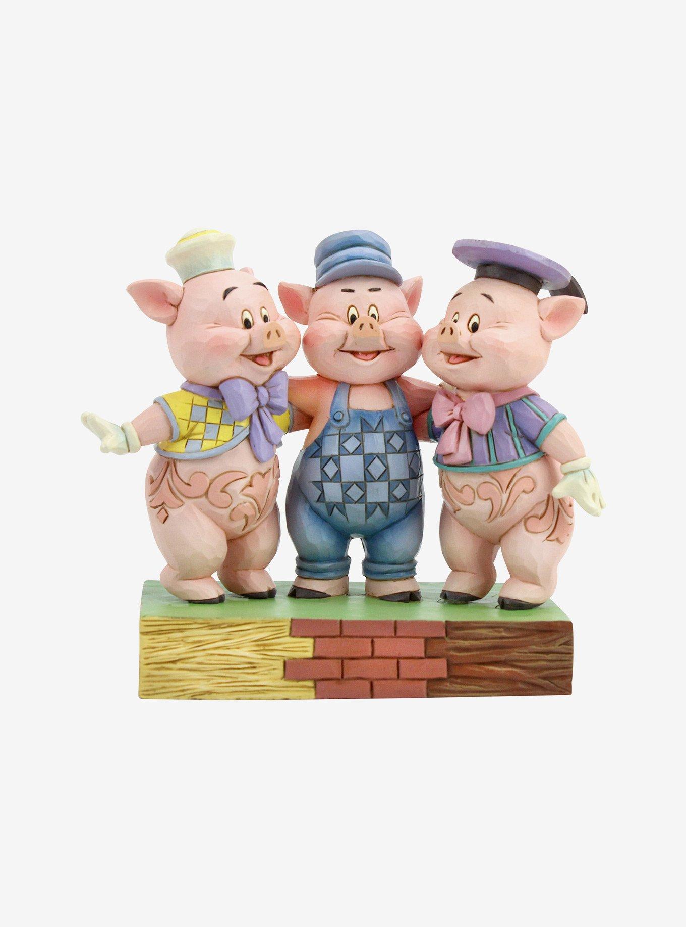 Disney Three Little Pigs Figure, , hi-res