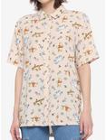 Disney Winnie The Pooh Characters Girls Woven Button-Up, MULTI, hi-res