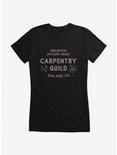 Winchester Mystery House Carpentry Guild Girls T-Shirt, , hi-res