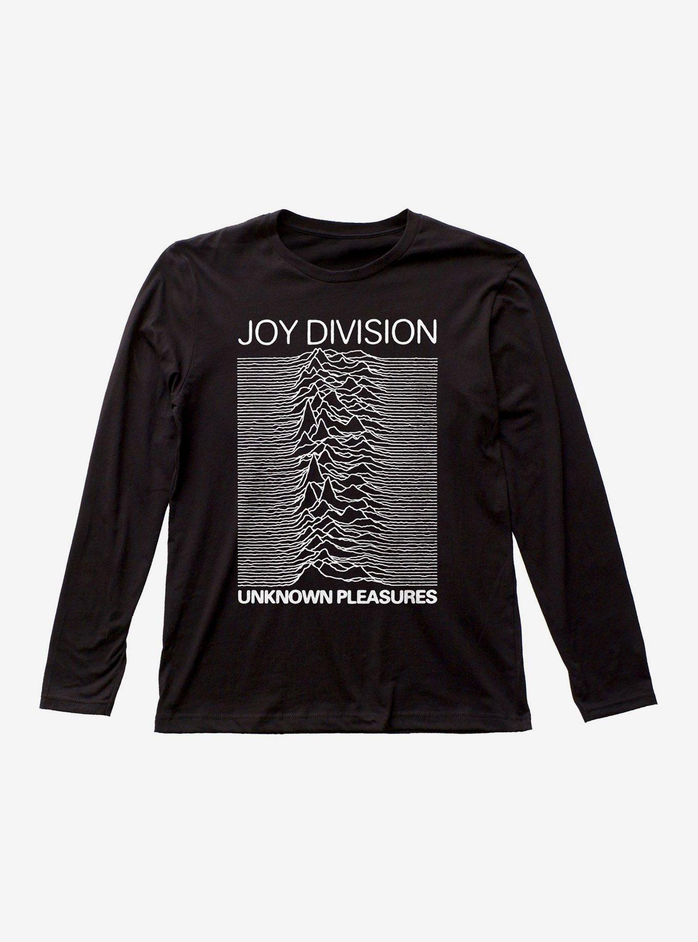 Joy Division Unknown Pleasures Long-Sleeve T-Shirt, BLACK, hi-res