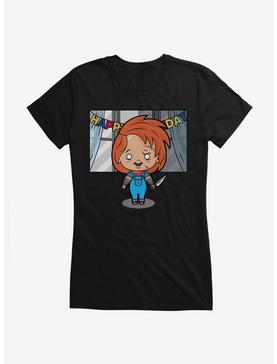 Chucky Animated Birthday Girls T-Shirt, , hi-res