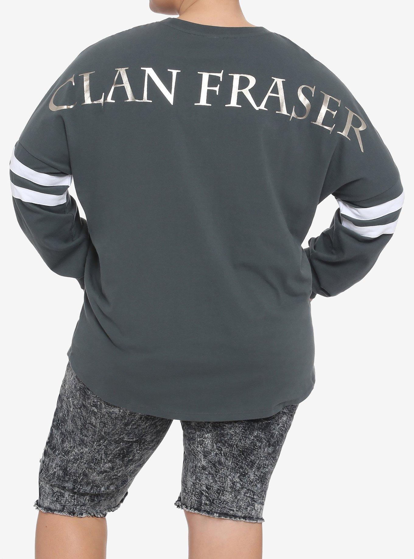 Outlander Clan Fraser Athletic Jersey Plus Size, MULTI, hi-res
