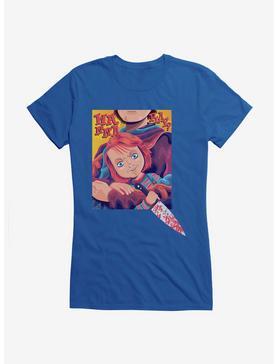 Chucky Doll And Knife Girls T-Shirt, , hi-res