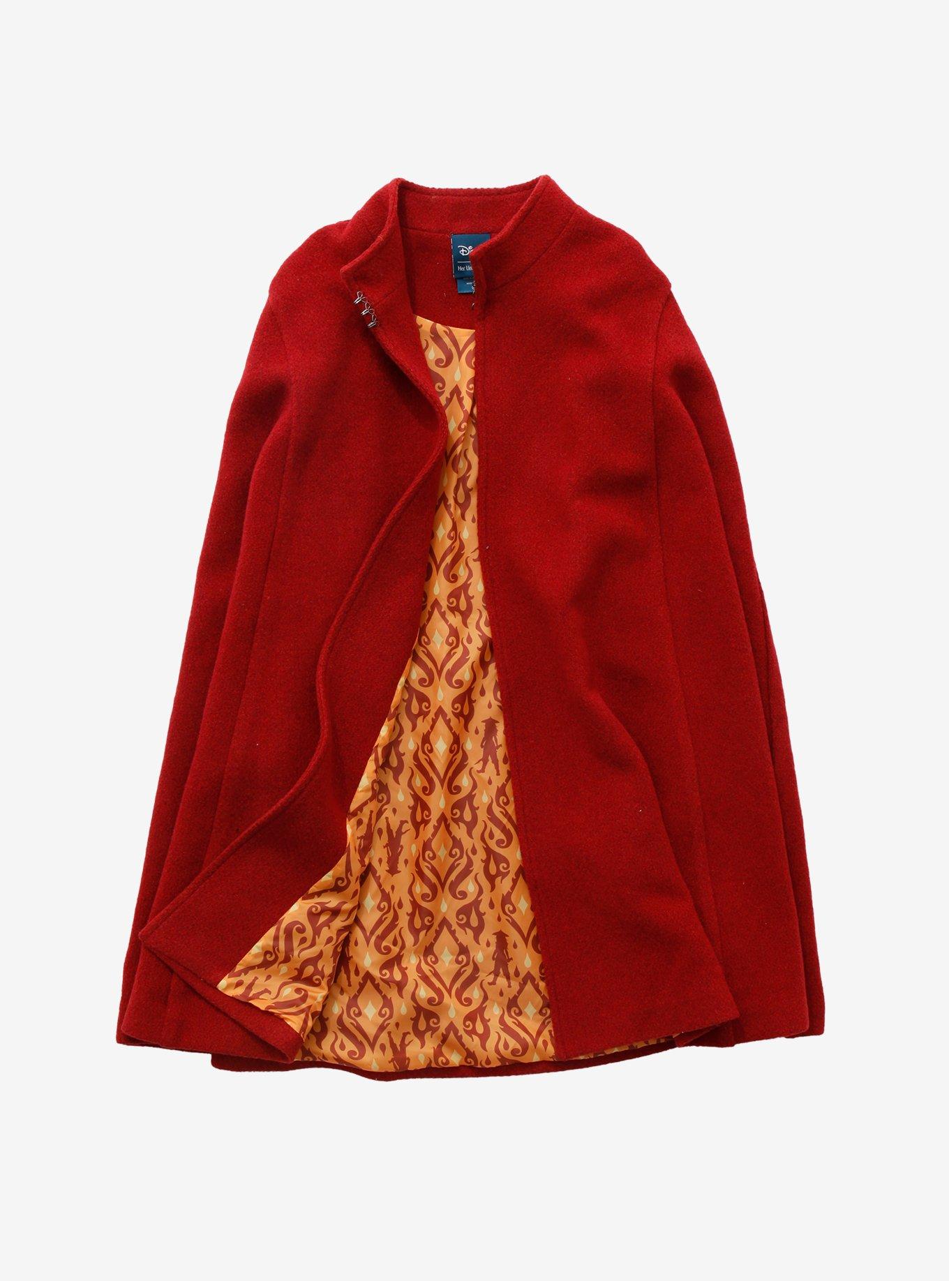 Her Universe Disney Raya And The Last Dragon Raya Girls Cape, RED, hi-res