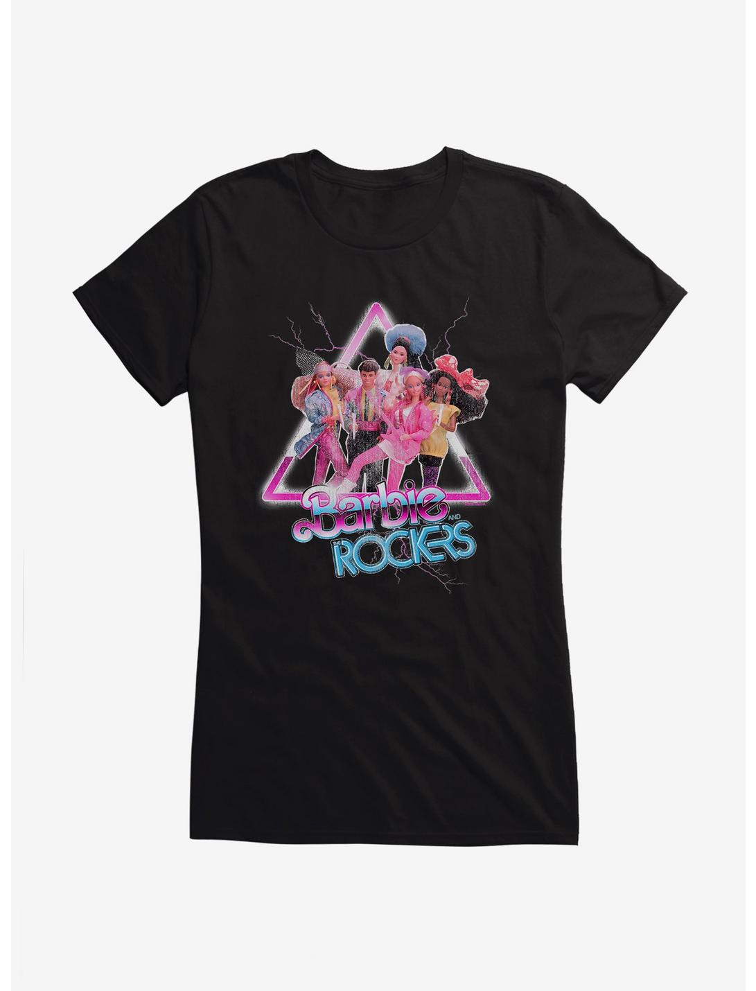 Barbie And The Rockers Eighties Glam Girls T-Shirt, BLACK, hi-res