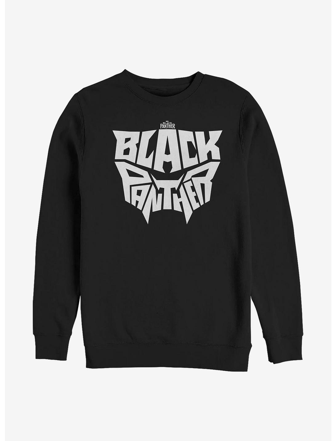 Marvel Black Panther Script Sweatshirt, BLACK, hi-res