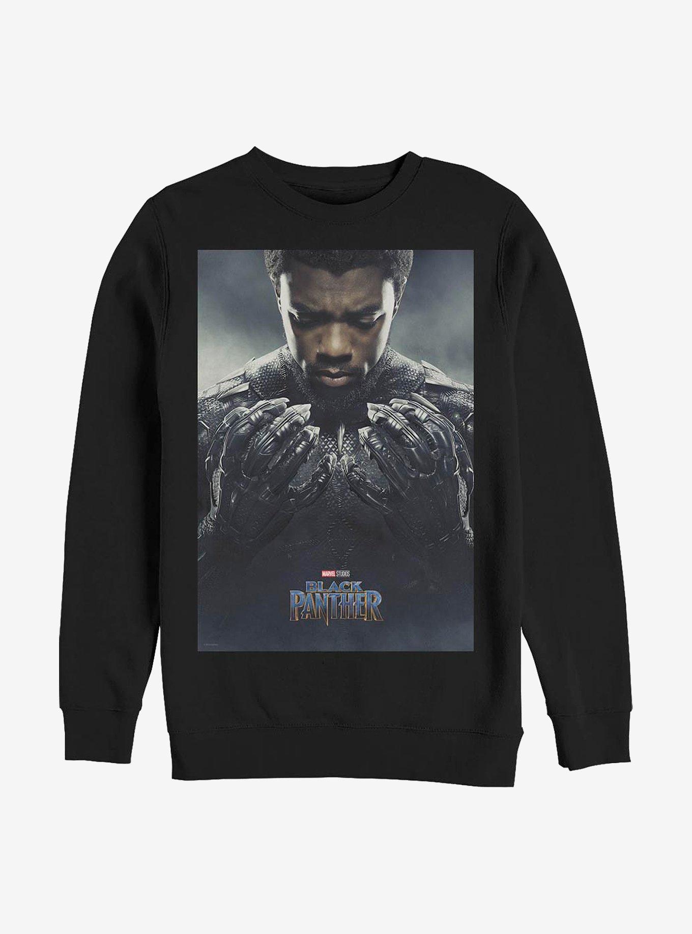 Marvel Black Panther T'Challa Bio-Baumwoll T-Shirt – Offiziell Lizenziertes Unisex-Shirt Mit Comic-Design