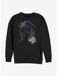 Marvel Black Panther Warrior King Sweatshirt, BLACK, hi-res