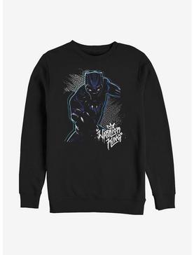 Marvel Black Panther Warrior King Sweatshirt, , hi-res