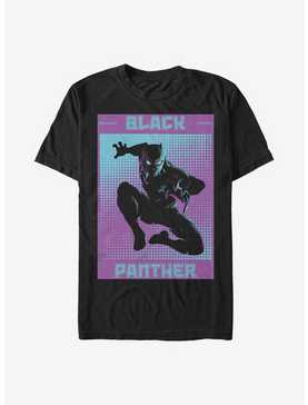 Marvel Black Panther Halftone Panther T-Shirt, , hi-res