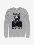 Marvel Black Panther Hip Panther Long-Sleeve T-Shirt, ATH HTR, hi-res