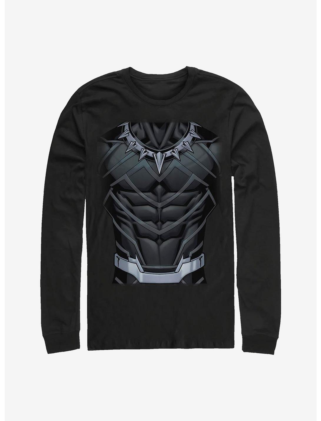 Marvel Black Panther Suit Long-Sleeve T-Shirt, BLACK, hi-res