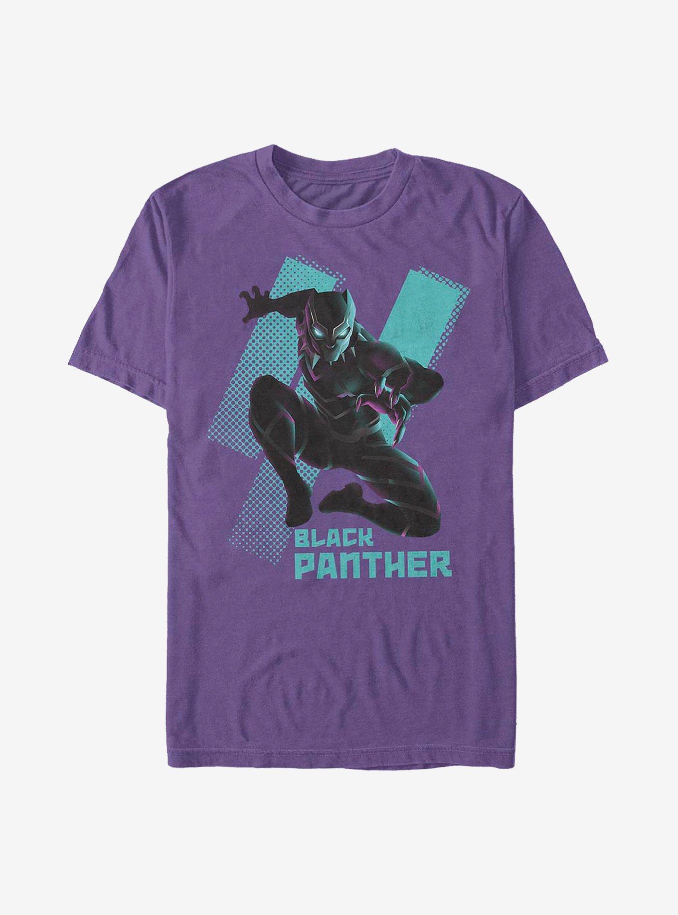 Marvel Black Panther Stripes T-Shirt, , hi-res