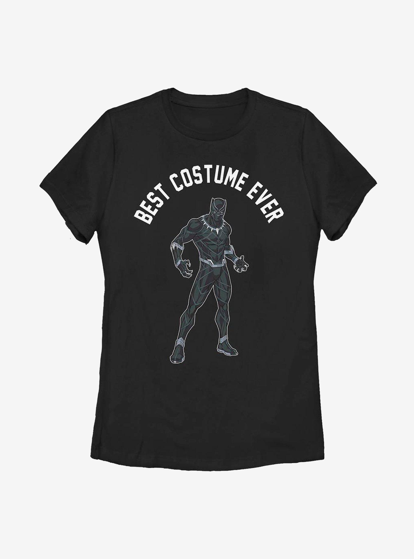 Marvel Black Panther Best Costume Womens T-Shirt, BLACK, hi-res