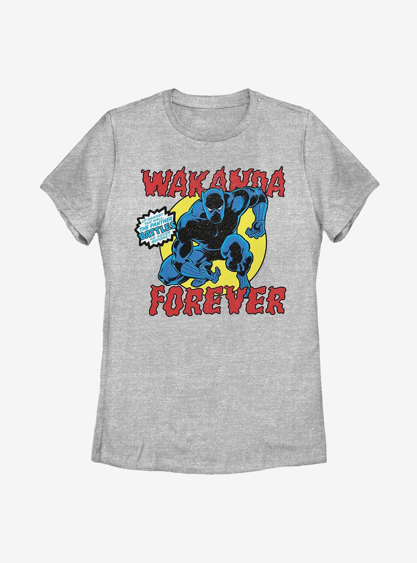 Marvel Black Panther Battles Womens T-Shirt, , hi-res