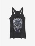 Marvel Black Panther Icon Fill Womens Tank Top, BLK HTR, hi-res