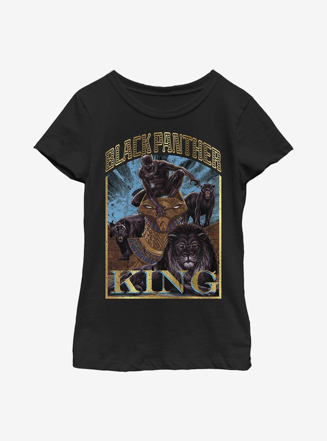 Marvel Black Panther Homage Youth Girls T-Shirt, , hi-res