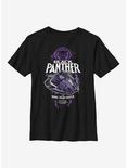 Marvel Black Panther Adval Talon Youth T-Shirt, BLACK, hi-res