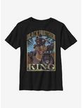 Marvel Black Panther Homage Youth T-Shirt, BLACK, hi-res