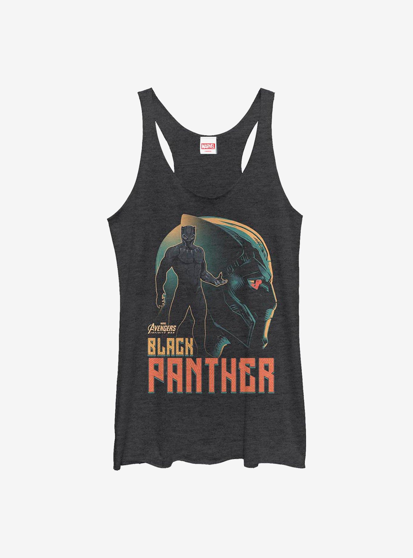 Marvel Black Panther King Wakanda Sil Womens Tank Top, , hi-res