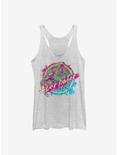 Marvel Black Panther Neon Panther Womens Tank Top, WHITE HTR, hi-res