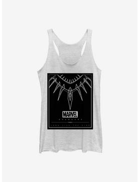 Marvel Black Panther Necklace Womens Tank Top, , hi-res