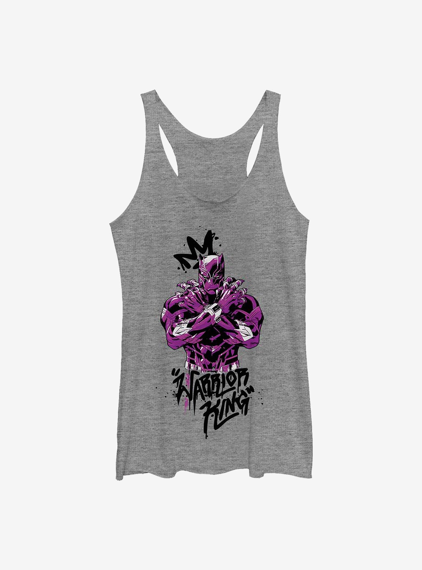 Marvel Black Panther Purple King Womens Tank Top, , hi-res