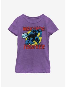 Marvel Black Panther Battles Youth Girls T-Shirt, , hi-res