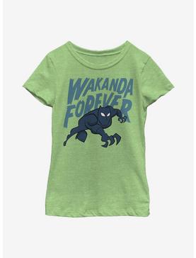 Marvel Black Panther Wakanda Cartoon Icon Youth Girls T-Shirt, , hi-res