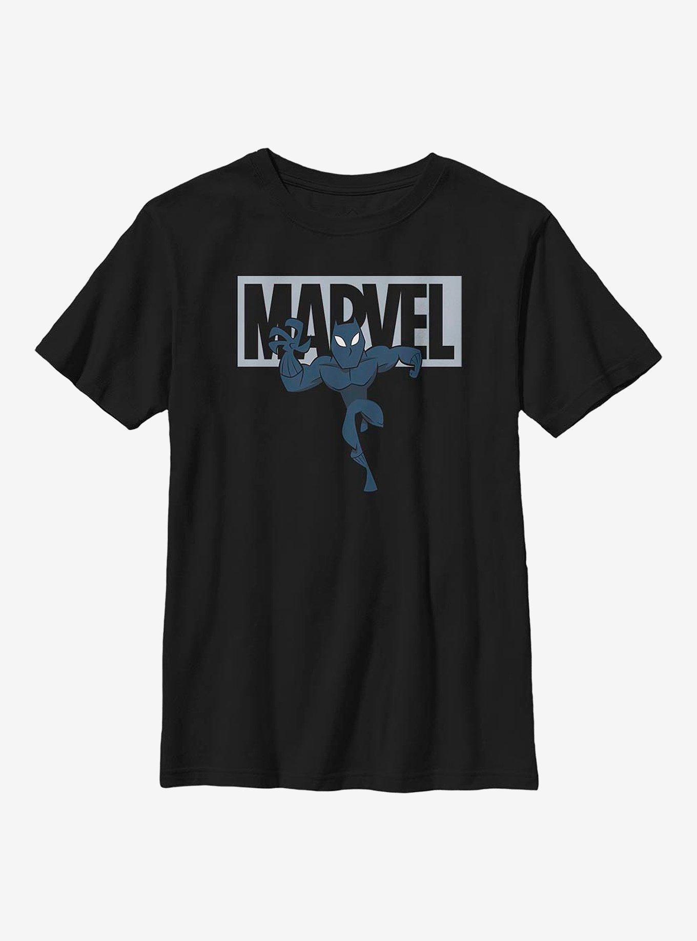 Marvel Black Panther Brick Panther Youth T-Shirt, , hi-res