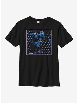 Marvel Black Panther Long Live King Youth T-Shirt, , hi-res