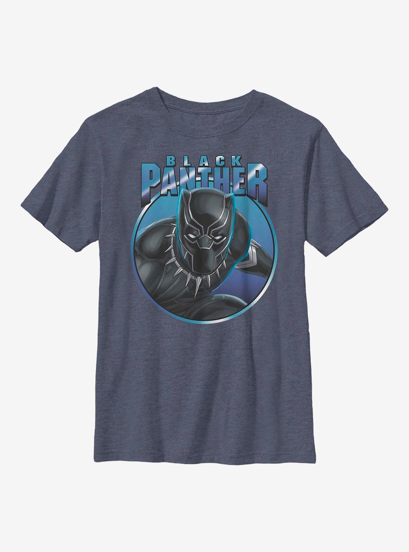 Marvel Black Panther Gaze Youth T-Shirt, , hi-res