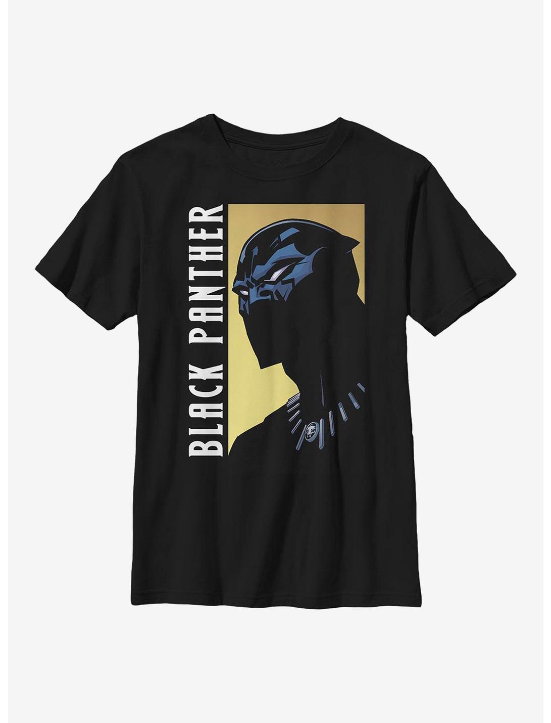 Marvel Black Panther Name Youth T-Shirt, BLACK, hi-res