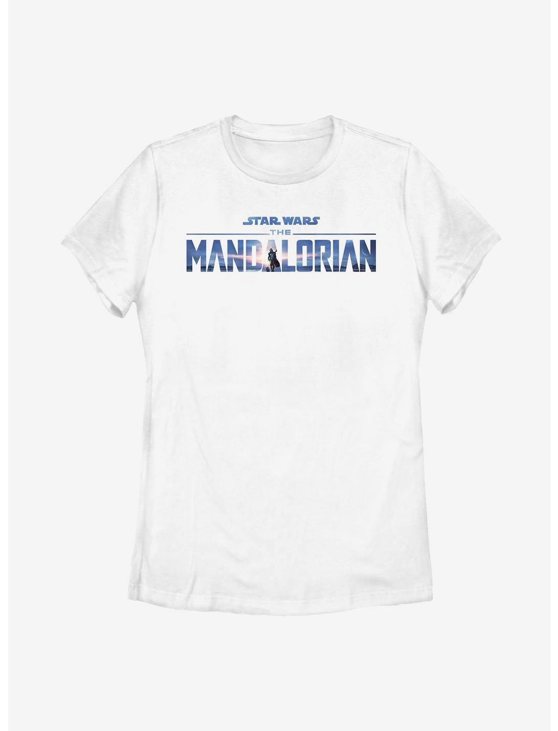 Star Wars The Mandalorian Season 2 Logo Womens T-Shirt, WHITE, hi-res