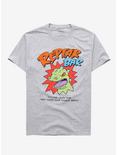 Rugrats Reptar Bar Label T-Shirt, GREY, hi-res