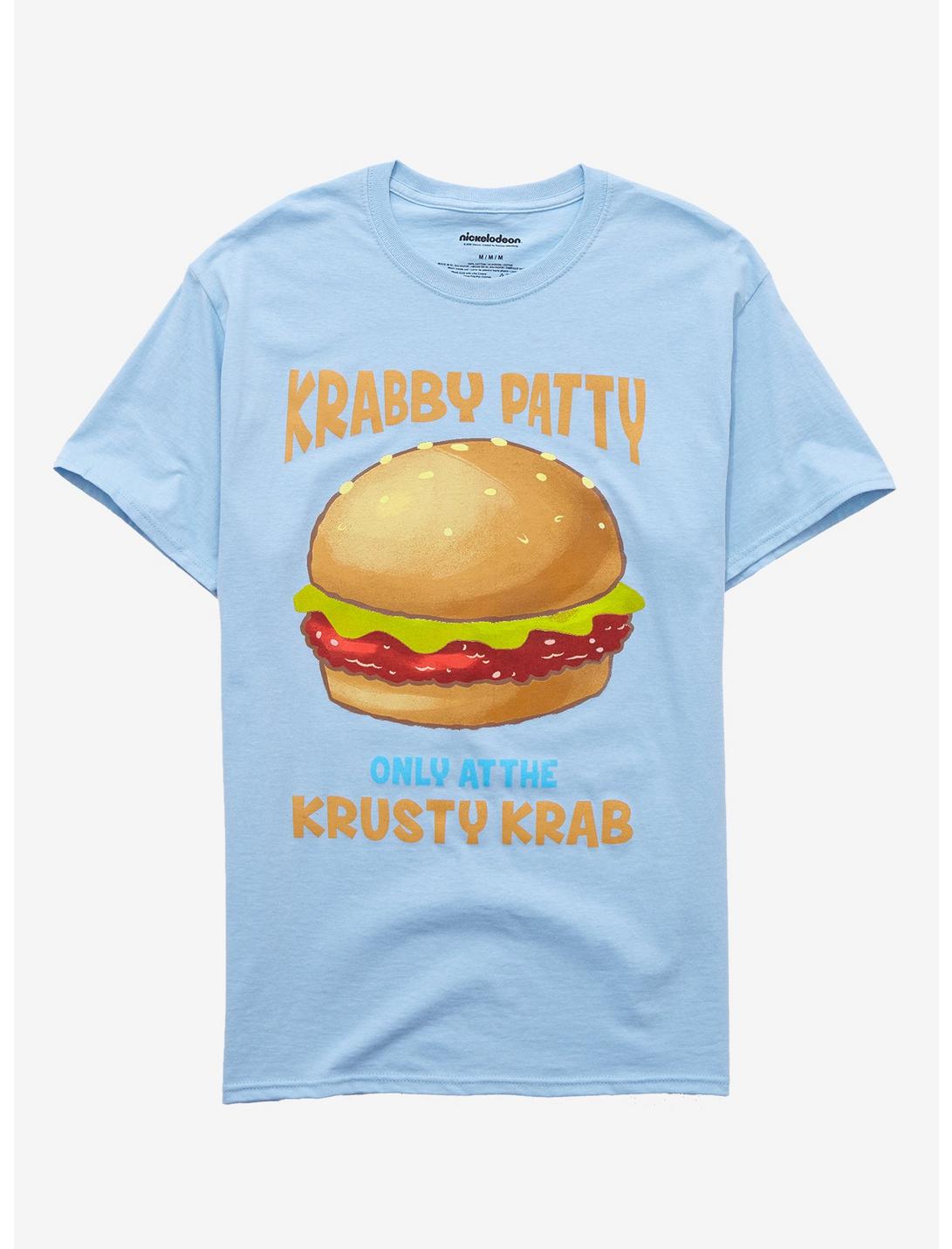 SpongeBob SquarePants Krabby Patty T-Shirt, AQUA, hi-res