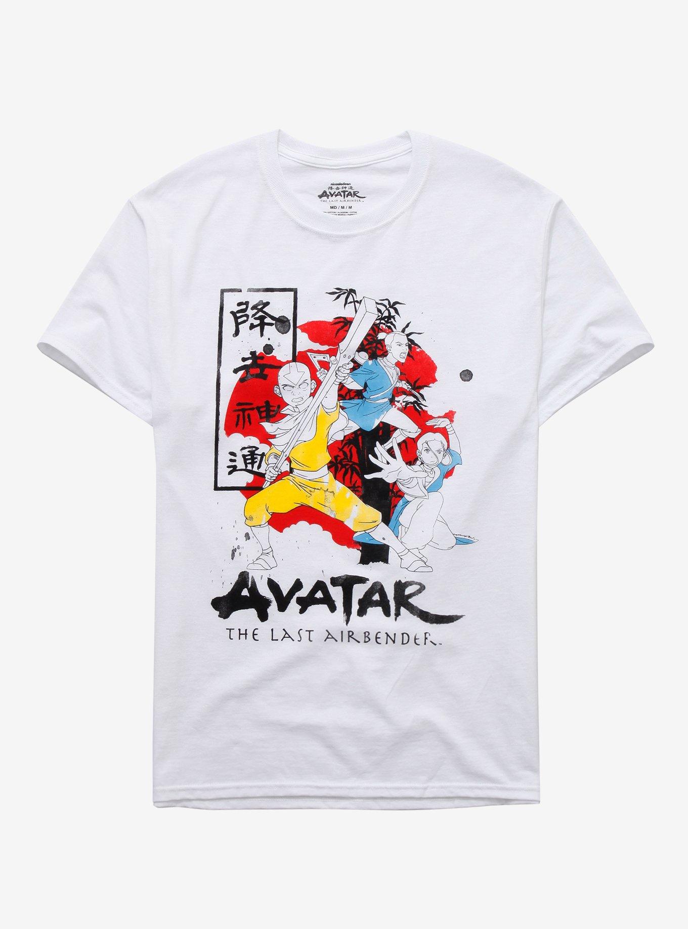 Avatar: The Last Airbender Trio T-Shirt, WHITE, hi-res