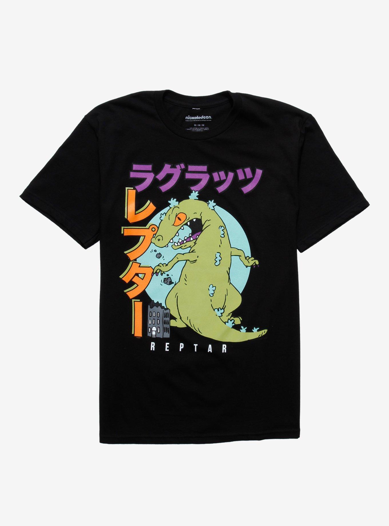 Rugrats Reptar International T-Shirt, BLACK, hi-res