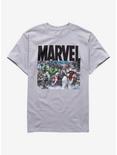 Marvel The Avengers Characters T-Shirt, GREY, hi-res
