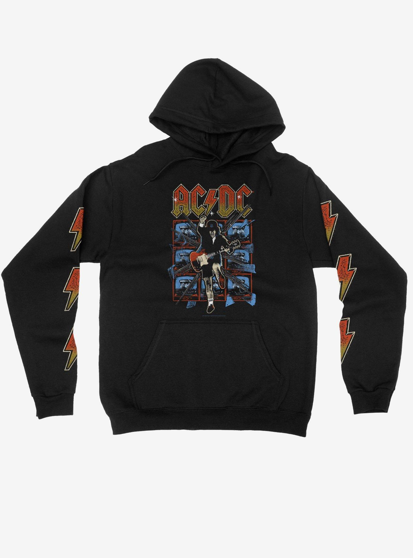 AC/DC Blow Up Your Video Extra Oversized Girls Hoodie, BLACK, hi-res