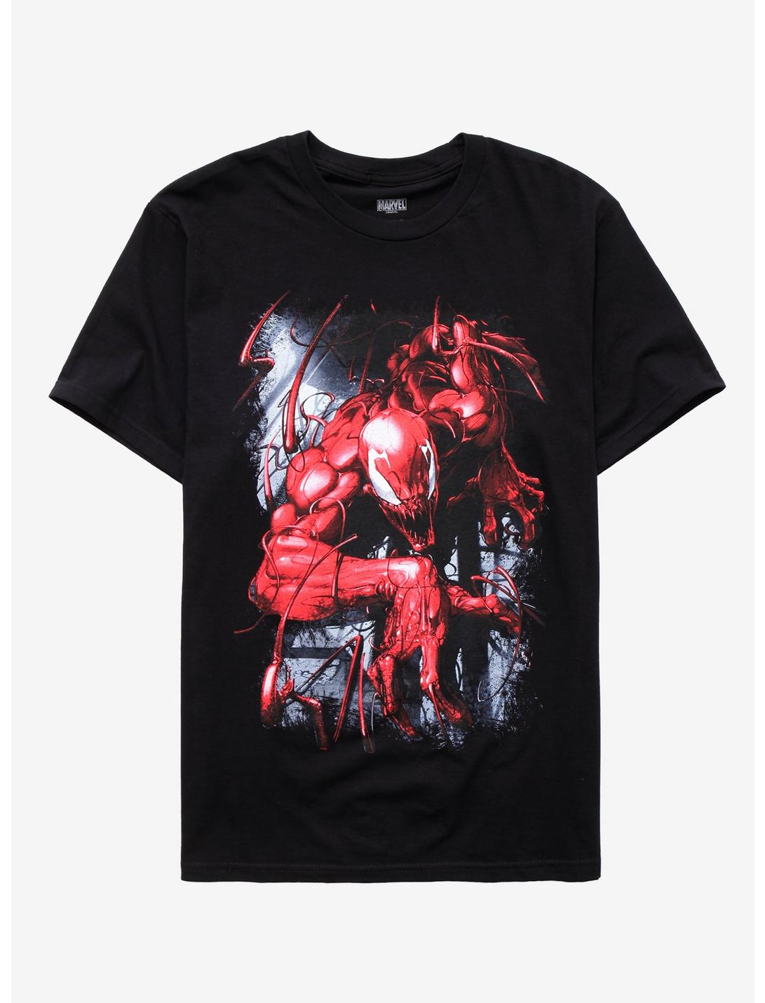 Marvel Spider-Man Carnage T-Shirt, BLACK, hi-res