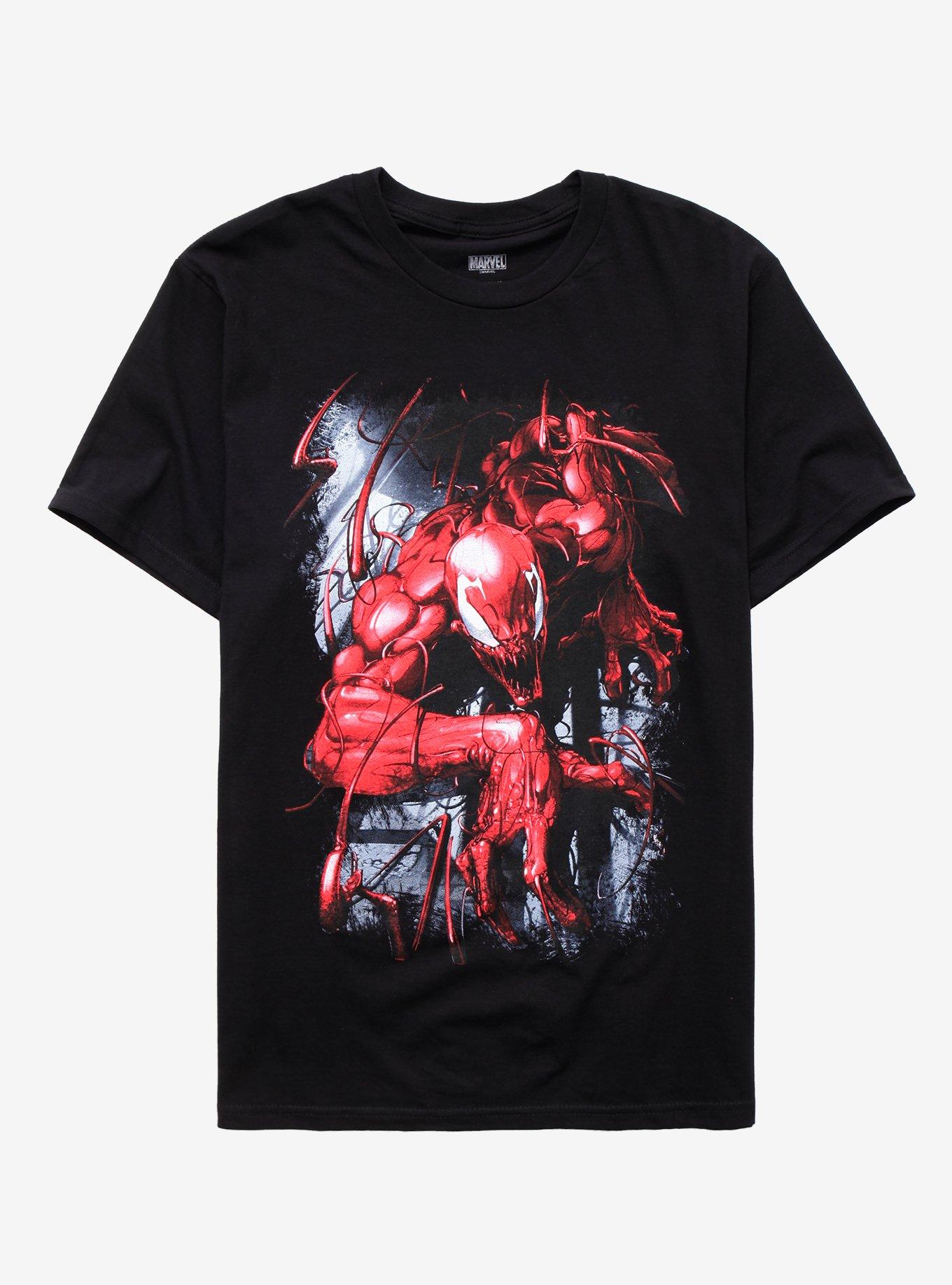 Marvel Spider-Man Carnage T-Shirt, BLACK, hi-res