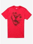 Marvel Spider-Man Carnage Stencil T-Shirt, RED, hi-res