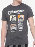 Maruchan Instant Lunch Instructions T-Shirt, CHARCOAL  GREY, hi-res