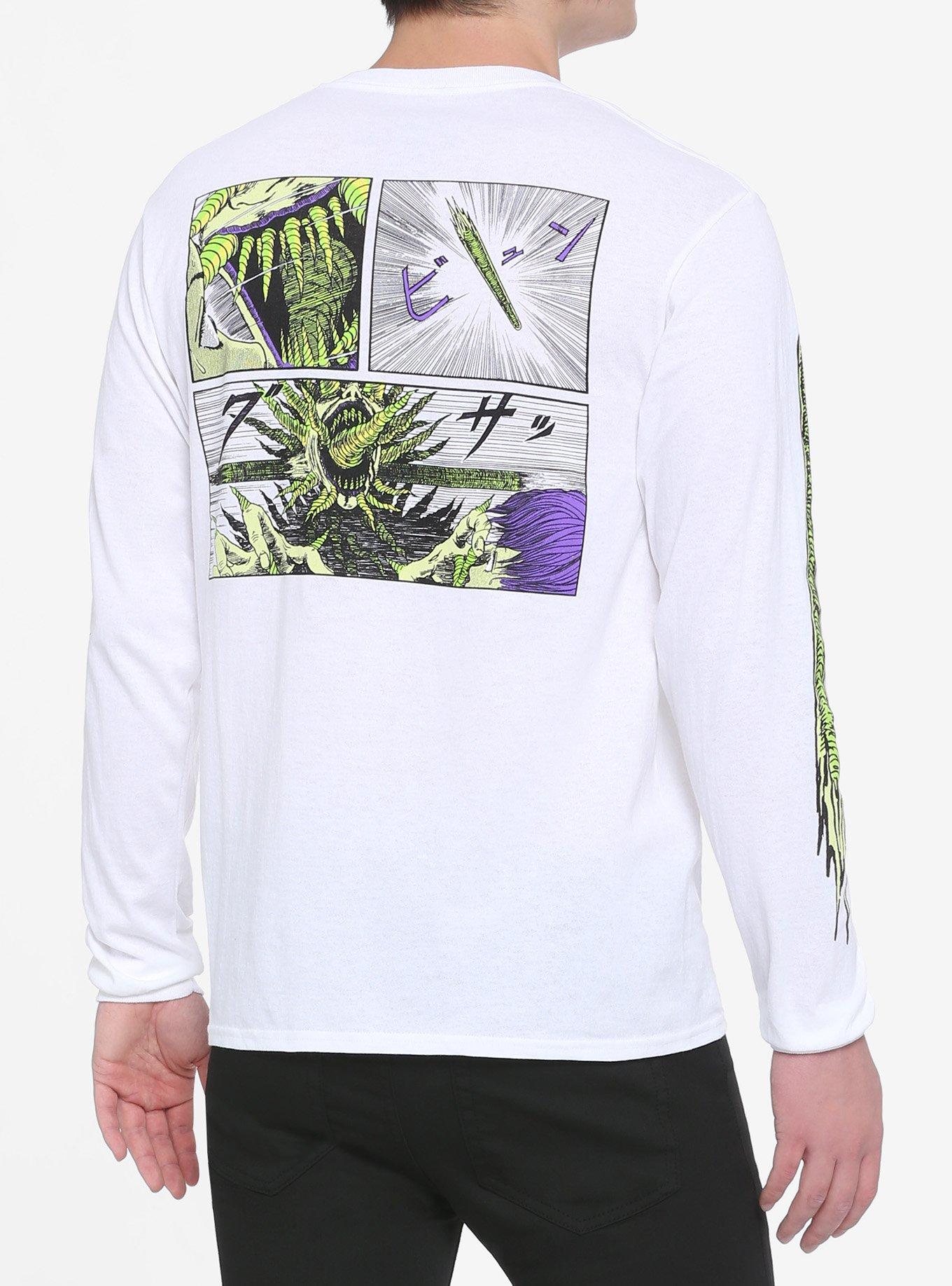 Junji Ito Uzumaki Long-Sleeve T-Shirt, MULTI, hi-res